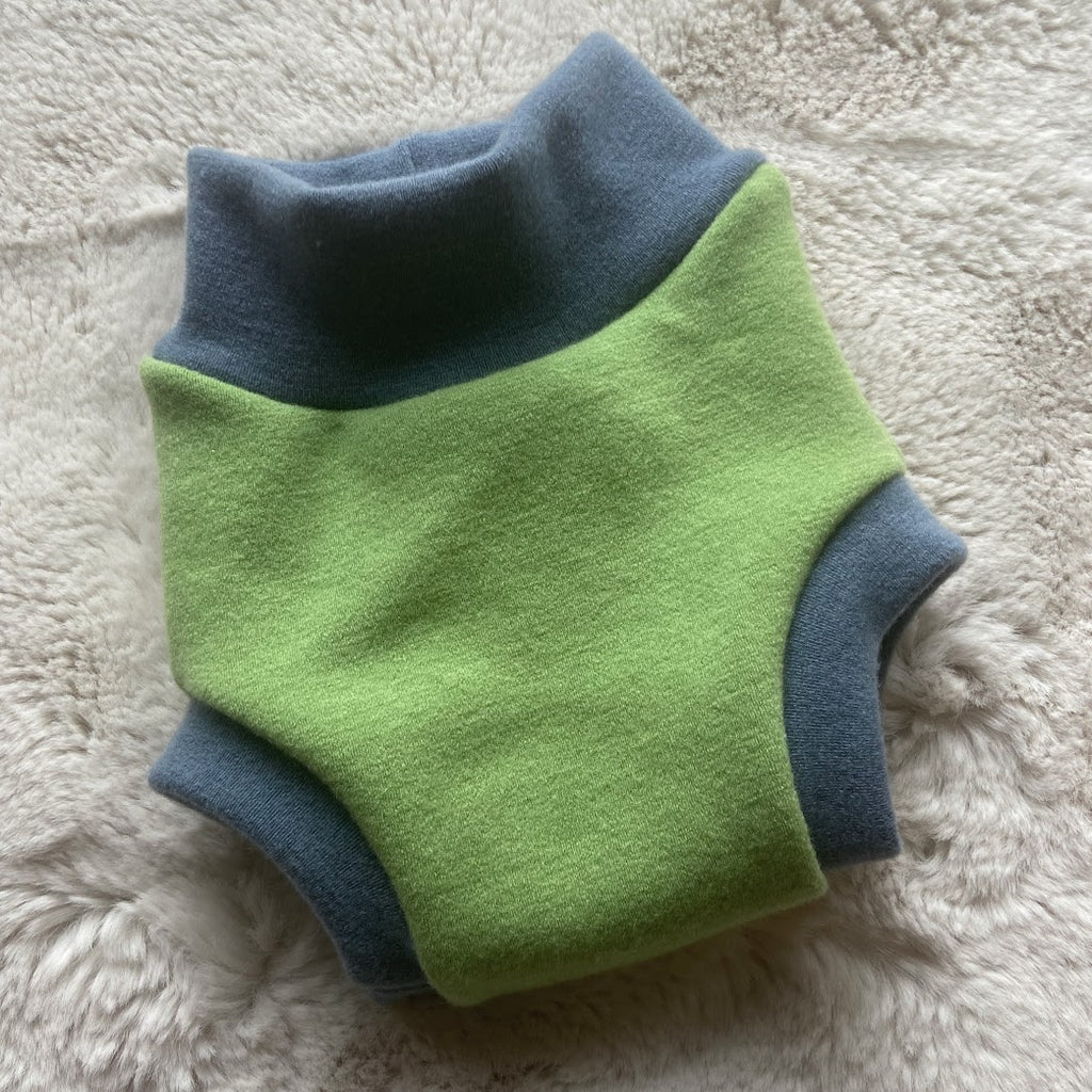 Wool Interlock SINGLE Layer Soaker Diaper Cover- Medium Long